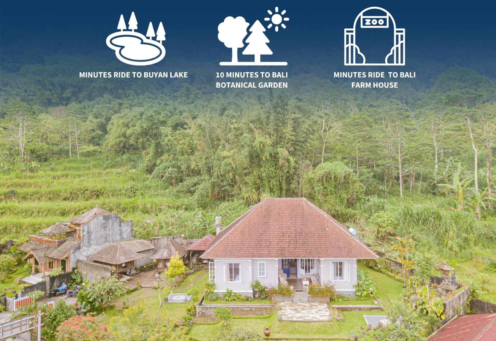 Four Monkeys House By Bukit Vista Bedugul (Bali) Exterior foto